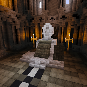 The throne of Minas Tirith remains empty
