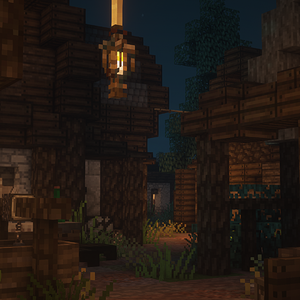Anorien Village at Night