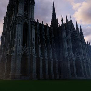 Andrew's Cathedral Square Side View - Bliss Shaders