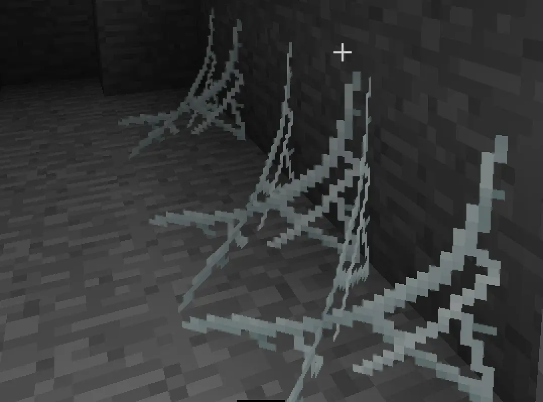 What is the title of this picture ? How To Make Spider Web Minecraft