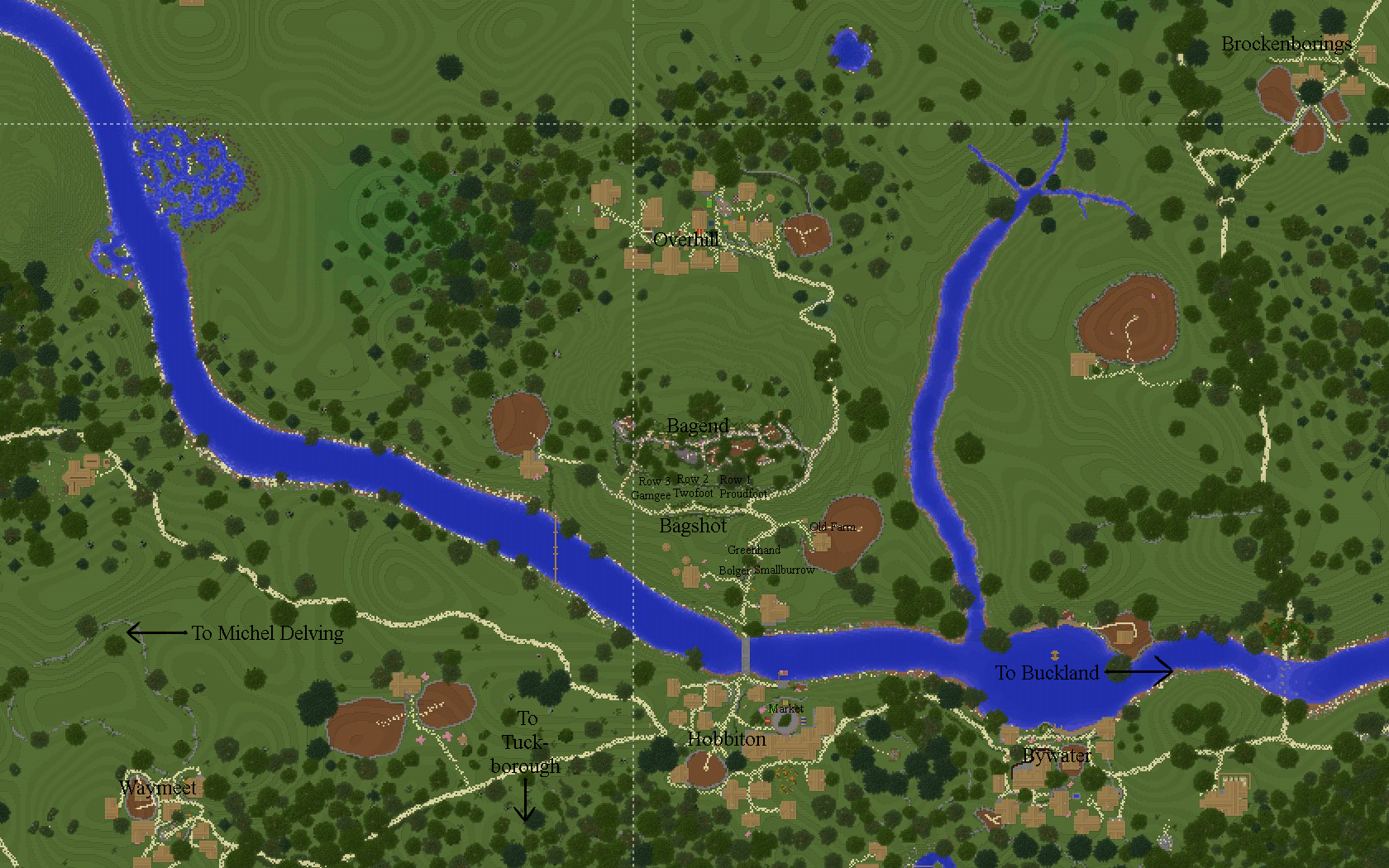 Some maps | Minecraft Middle Earth