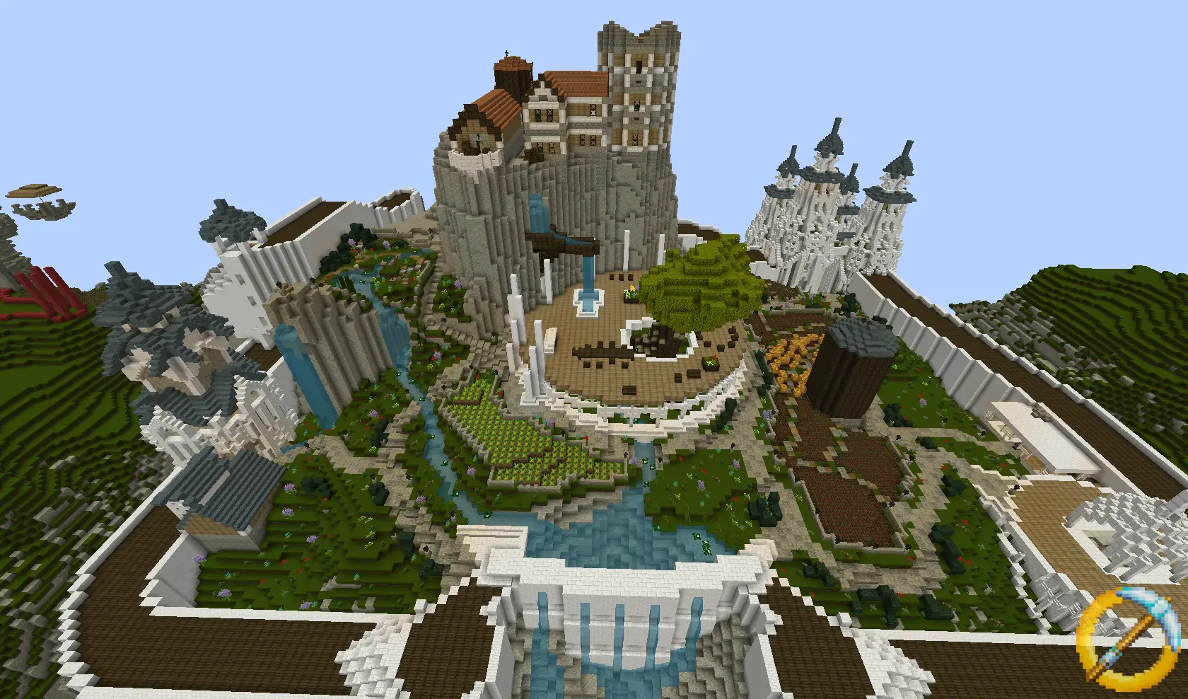 medieval times castles minecraft