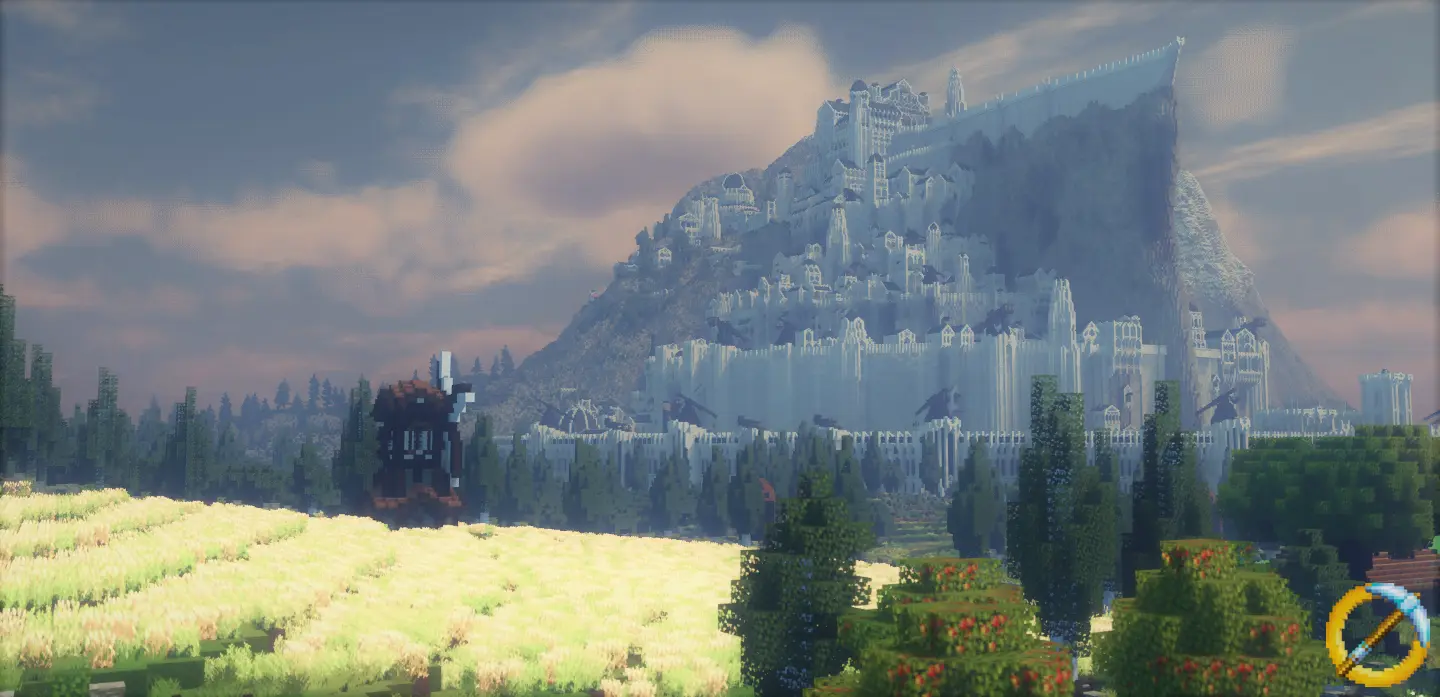 Huge Minecraft Minas Tirith By Fishyyy : Fishyyy : Free Download, Borrow,  and Streaming : Internet Archive