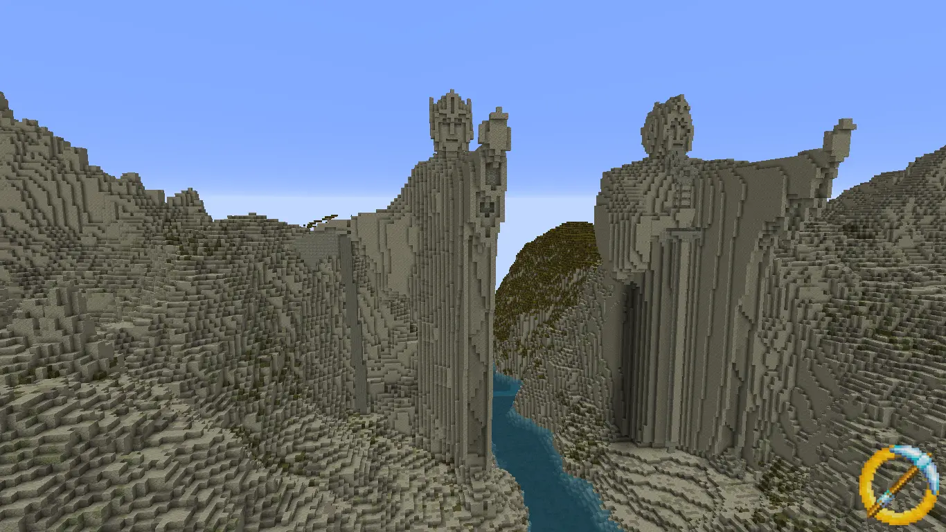 Argonath | Minecraft Middle Earth