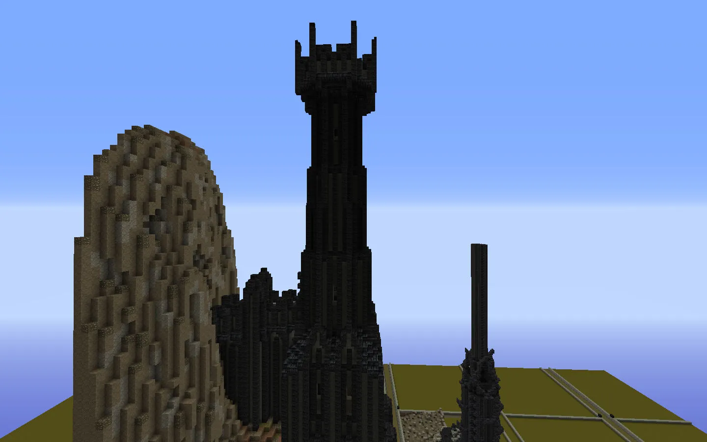 lord of the rings minecraft mordor