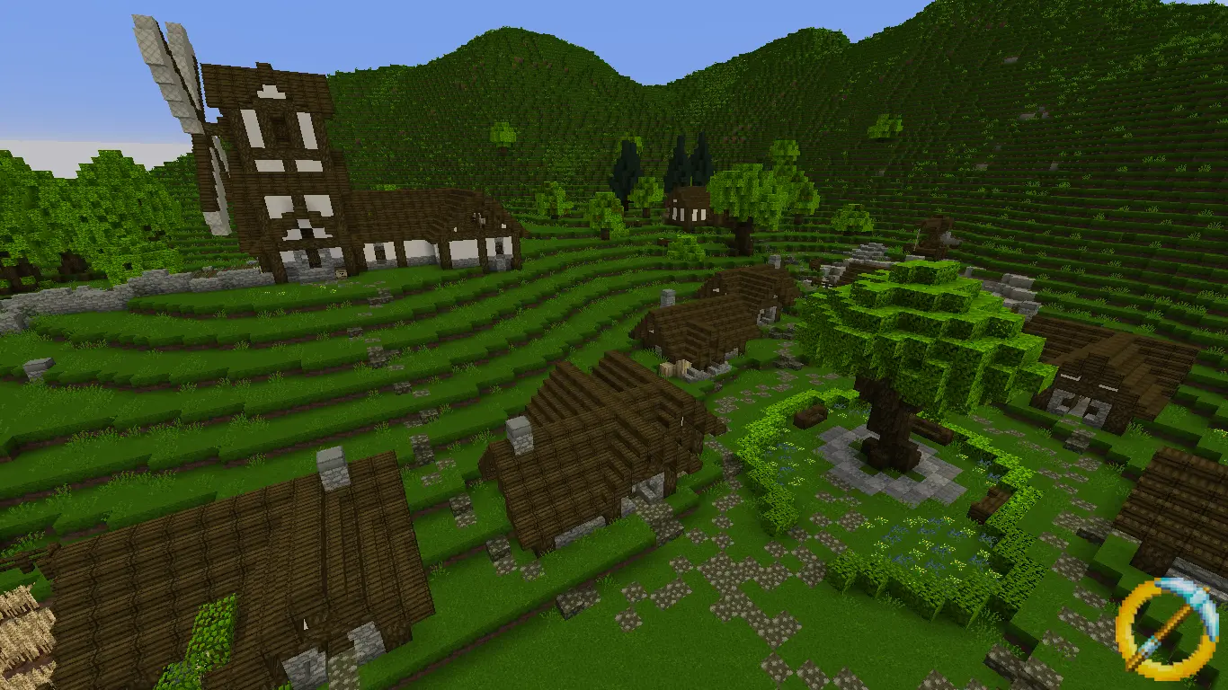 terrace farming minecraft