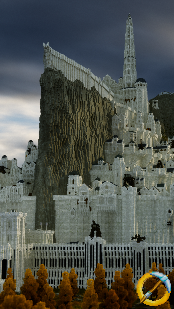 You won't find a better voxel build of Minas Tirith in Minecraft than this  incredible creation by @lances_2 ! Stunning piece of art!…