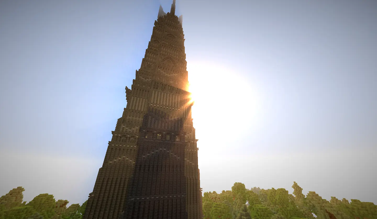 Tower of best sale orthanc minecraft