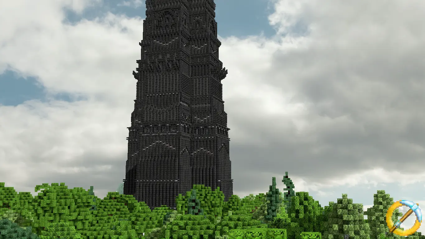 Orthanc Minecraft Middle Earth