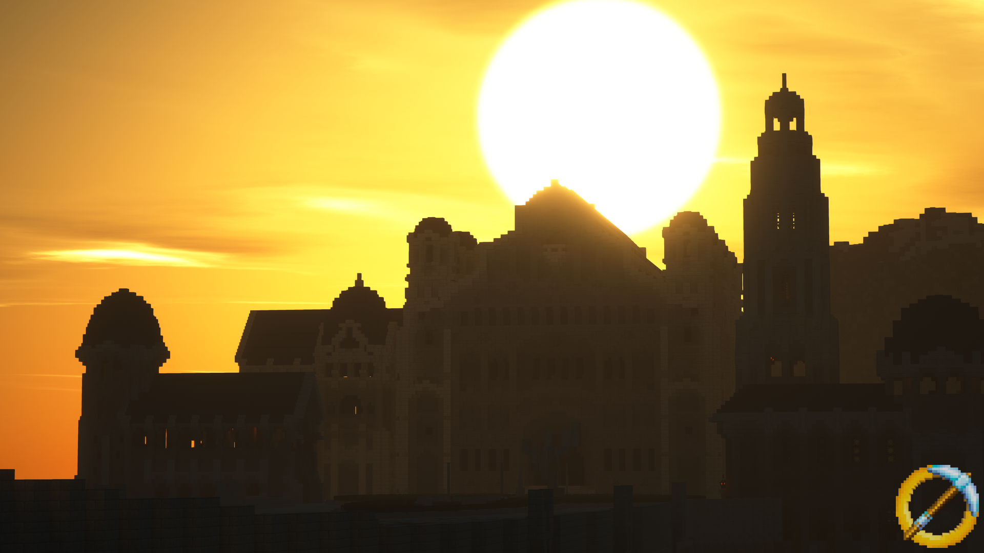 Sunset on Minas Tirith 3 | Minecraft Middle Earth