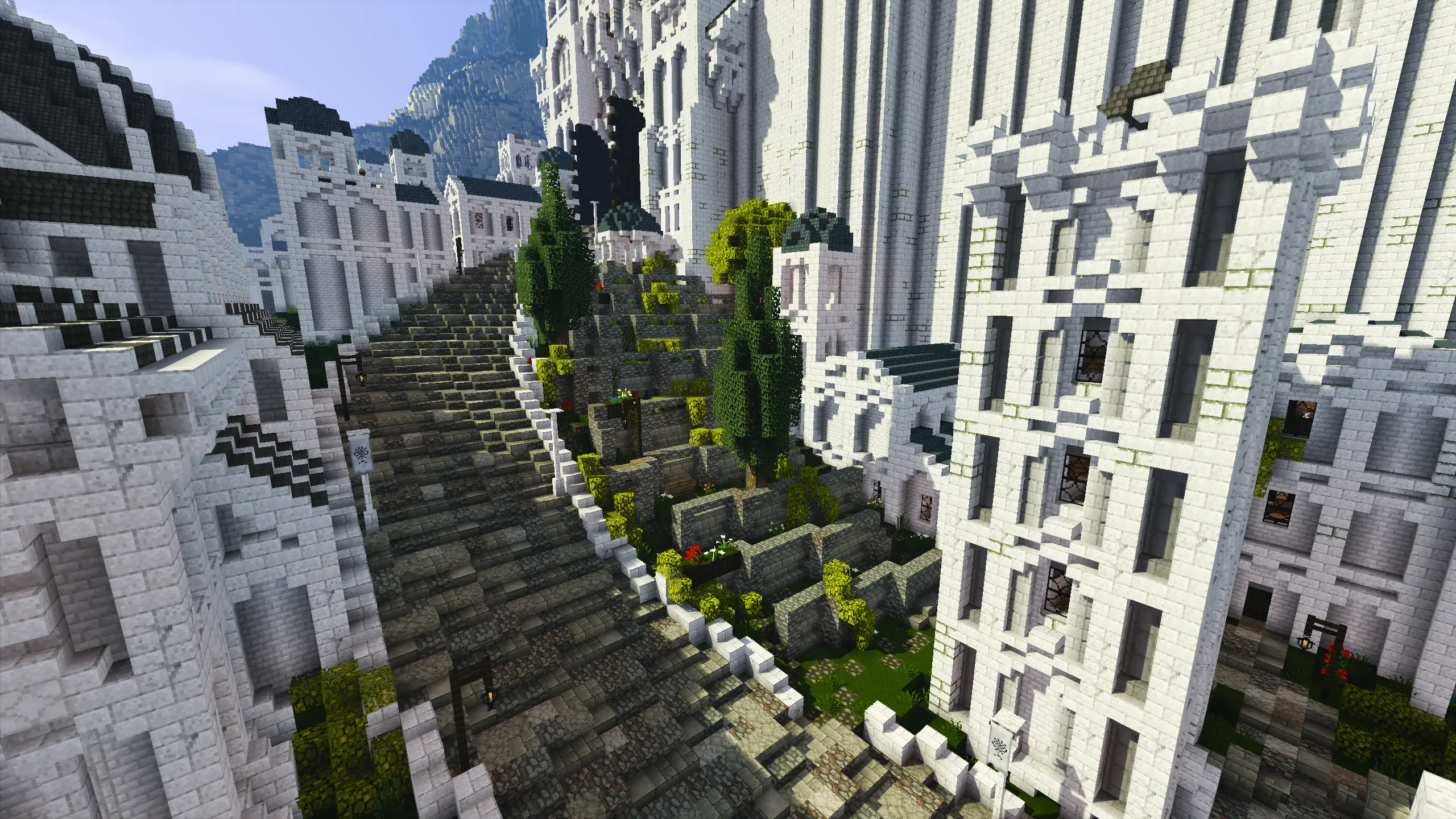 Minas Tirith : r/Minecraft